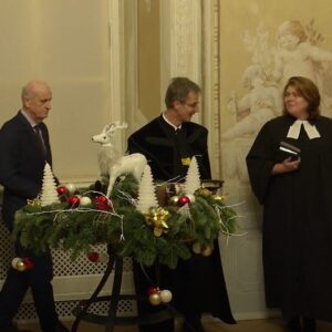 Adventi gyertyagyújtás a Laffert Kúriában 2024. (2024. 50. hét)