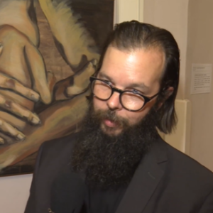 Tisch Bálint festőművész kiállítása a Laffert Kúriában (2025. 47. hét)